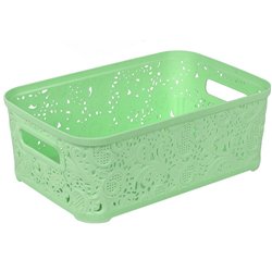 Кошик Ажур 4,7л без кришки ПБ-430 салатовий