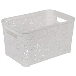 Корзина Ажур  7,5л без крышки ПБ-423 белый