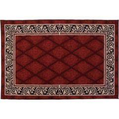 Килимок Таба 50х80 бордовий кант