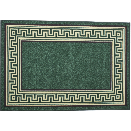 Коврик Таба 57х90 зеленый кант 