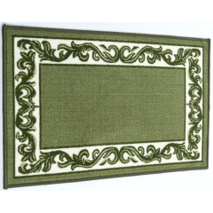 Килимок Таба 57х90 оливковий кант