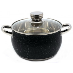 Кастрюля 1397 мрамор 5,8л 24см