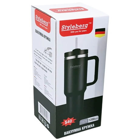 Термокружка з ручкою 1629L 1,2л