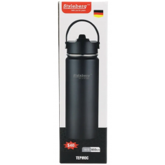 Термос 1610L Styleberg 0,65л Black 2