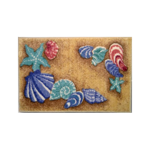 Килимок Таба 40х60 Мушлі на бежевому