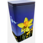 Банка для сипучих GAM-001 метал з малюнком 95х95х170мм