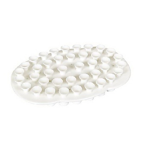 Мыльница силикон белая GP-105