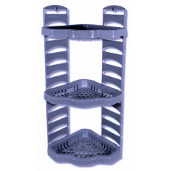 Полка Гарант угловая 3-яр ПГ-3003 сизый