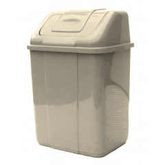 Відро для сміття ПГ-1093 9,5л кремовий