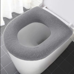 Накладка чехол на унитаз 0852 тканевая махра Ecoco