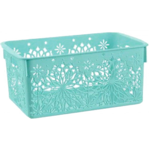 Корзина OP-598 визерунок 5,0л бирюза