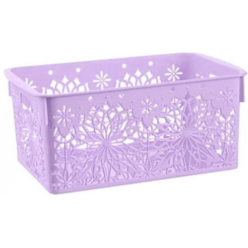 Кошик OP-598 візерунок 5л бузковий