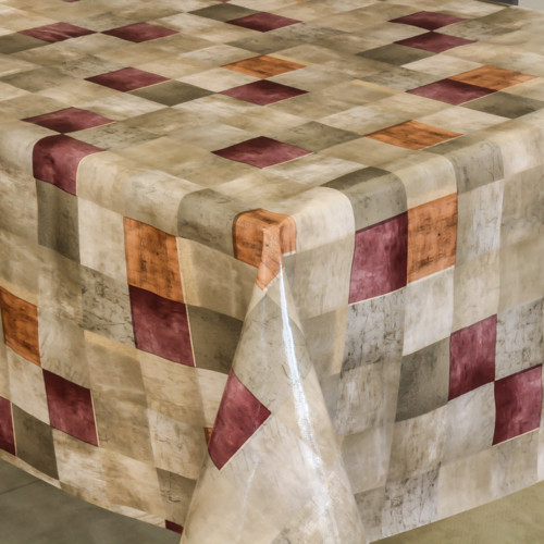 Клейонка 1,40*20м рулон ПВХ 3-х шарова на нетканій основі 82029A