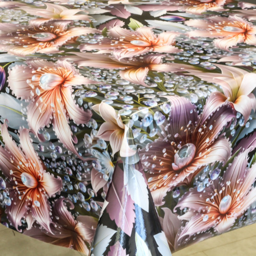 Клеенка 1,20*30м рулон фотопечать на вспененной основе 001A