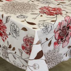 Клеенка 1,40*20м рулон Baby Face на тканевой основе 82143D