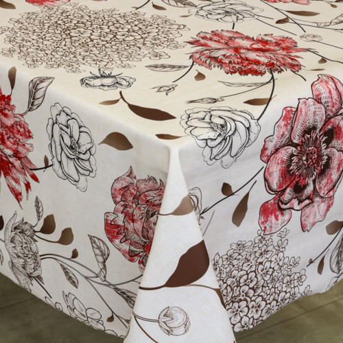 Клейонка 1,40*20м рулон Baby Face на тканинній основі 82143D