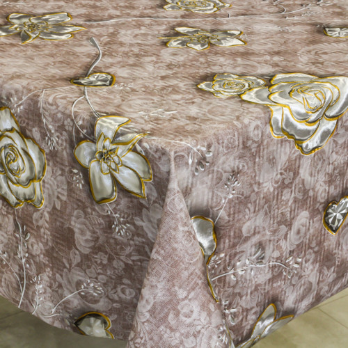 Клеенка 1,40*20м рулон Гобелен на тканевой основе 82144C-S