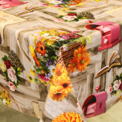 Клеенка 1,40*20м рулон фотопечать 3-х шаровая 288A