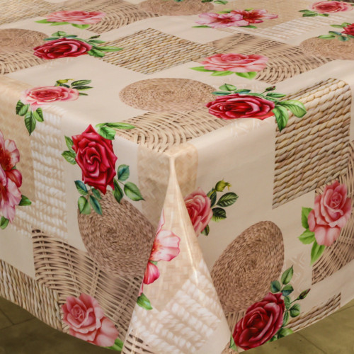 Клеенка 1,40*20м рулон фотопечать 3-х шаровая 364A