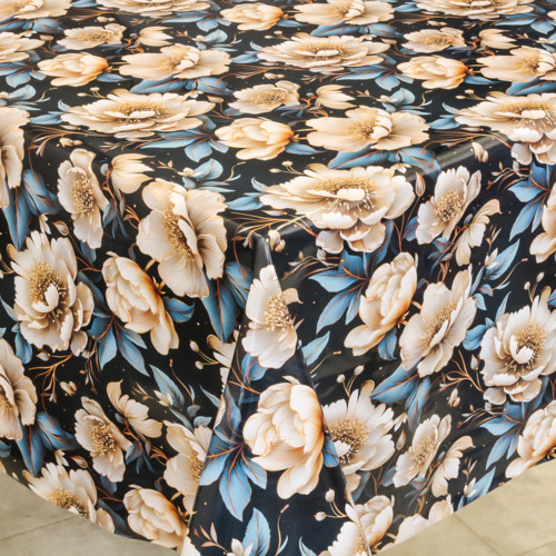 Клейонка 1,40*20м рулон фотодрук 3-х шарова 415A