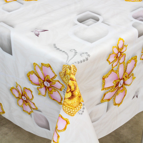 Клеенка 1,40*20м рулон фотопечать 3-х шаровая 5613-1