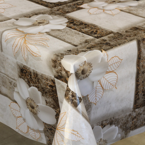 Клейонка 1,40*20м рулон фотодрук 3-х шарова 5722-1