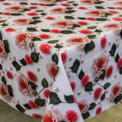 Клейонка 1,40*20м рулон фотодрук 3-х шарова 603A