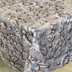 Клейонка 1,40*20м рулон фотодрук 3-х шарова 666A