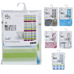 Штора 60086 силикон 180х180