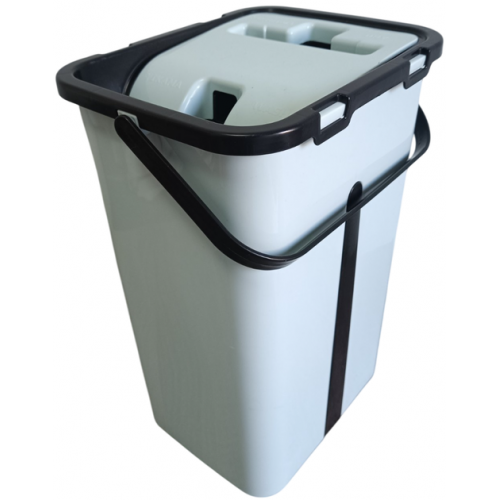 Відро для прибирання + швабра натирач ZP-301 в пакетованому поліетилені