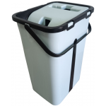 Відро для прибирання + швабра натирач ZP-301 в пакетованому поліетилені