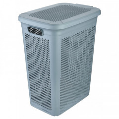 Корзина для білизни TP-838 SOLARO 35л з бічним відкриттям 29х41