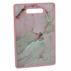 Обробна дошка R93010 мармур 30х20см рожевий
