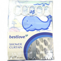 Штора H12503 у ванну 170х180см Кит маленький