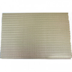 Термосерветка косичка 45х30 набір 12шт G-15 золото