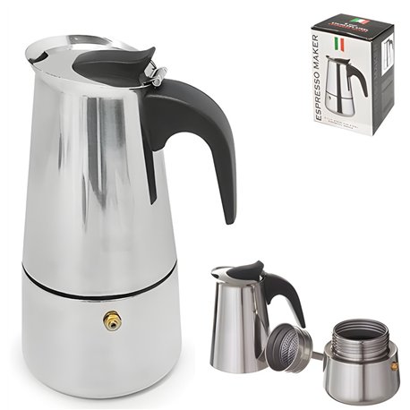 Кавоварка MH-5172-4 гейзер на 4 чашки 200мл