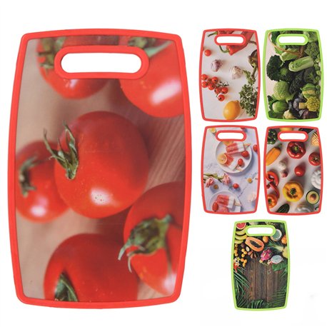 Разделочная доска B00321 с рисунком 30х20см