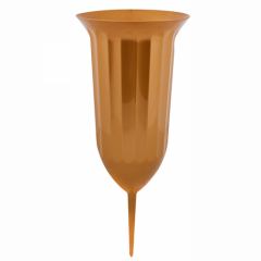 Ваза для квітів Флора зі штирем d16 бронза