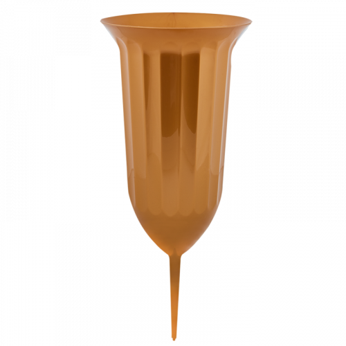 Ваза для квітів Флора зі штирем d16 бронза