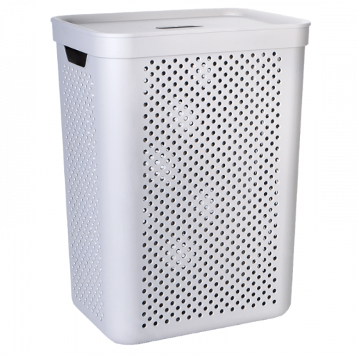 Корзина для білизни Simple 45л пряма 45945 какао