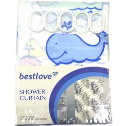 Штора H12503 у ванну 170х180см Кит маленький