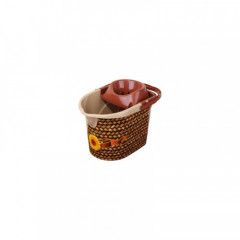 Відро під швабру з насадкою 381 малюнок 13л