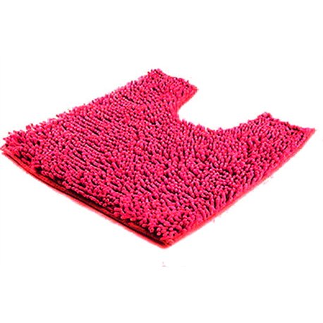 Коврик Лапша туалетник 60х40 красный