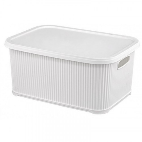 Кошик Nostalgia  6л з кришкою N374 білий