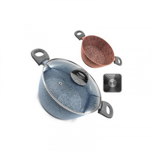 Каструля 10376-22 лита мармур Granite 22х9