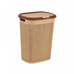 Корзина для білизни LA-160 євров'язка 45л бежевий