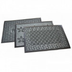 Килимок Grass пінка 40х60см сірий