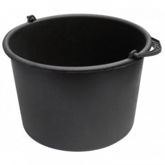 Відро 16л Х PP/PE з пластиковою ручкою чорне