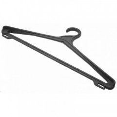 Вішалка плечики Х широкі чорні