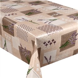 Клеенка 1,40*20м рулон Dekorama 135A бежевый клетка